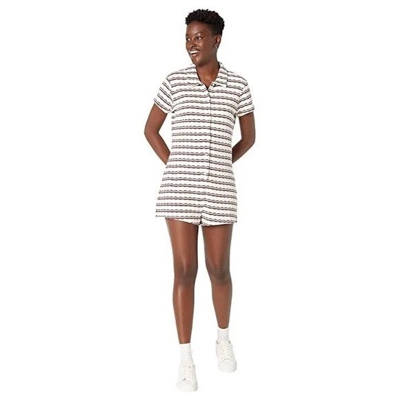 NWT VOLCOM COTTON COCO HO WOMEN'S ROMPER. SIZE MEDIUM - Picture 5 of 10